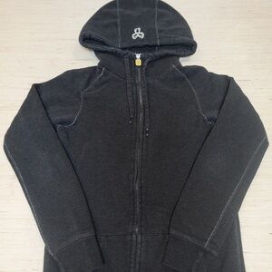 TNA Aritzia Charcoal Grey Zip Up Hoodie XS